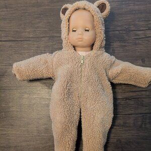 Bitty Baby size bear pj's
